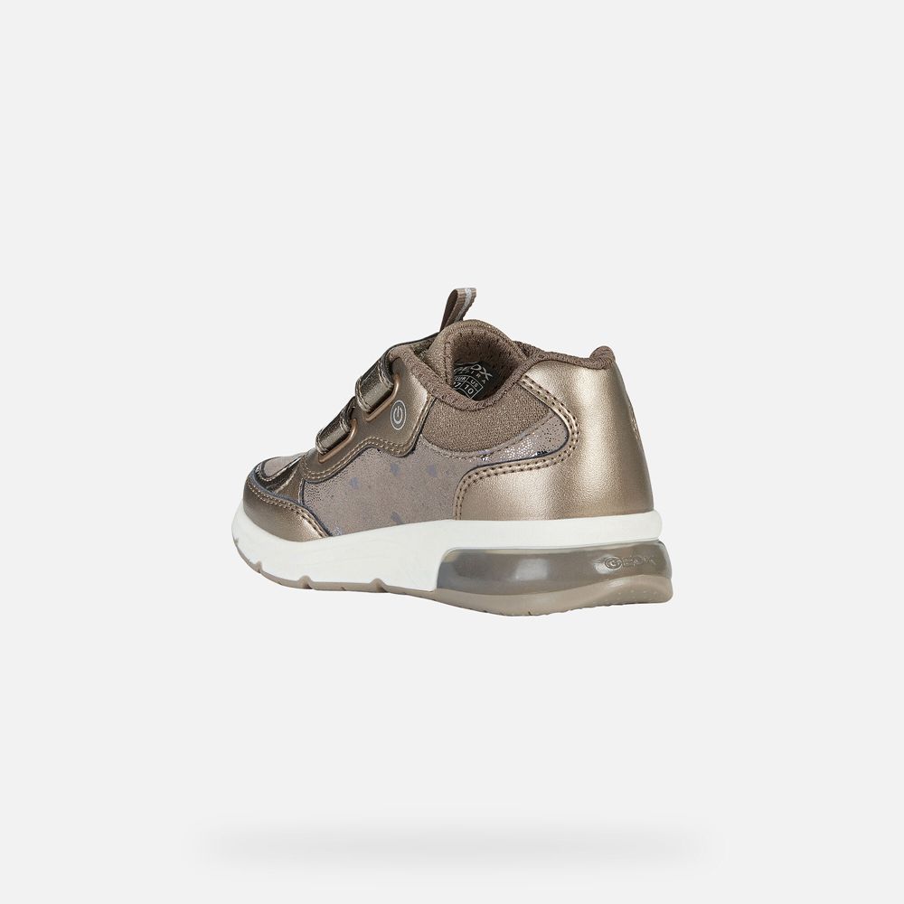 Geox Kiz Çocuk Spor Ayakkabı Altın - Spaceclub - VBY-193762